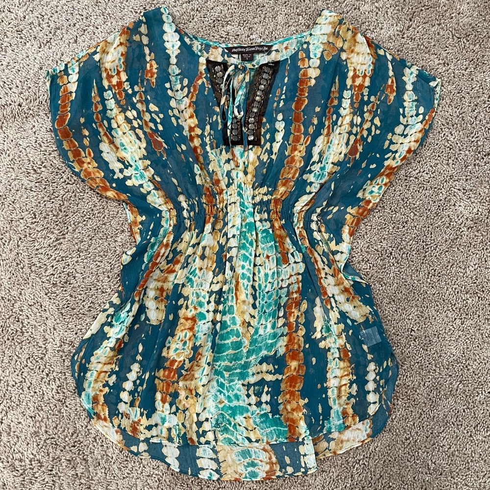 Mushka by Sienna Rose Short Sleeve Blouse